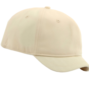 Short-brimmed baseball cap